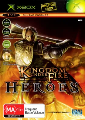 Kingdom Under Fire Heroes (USA) box cover front